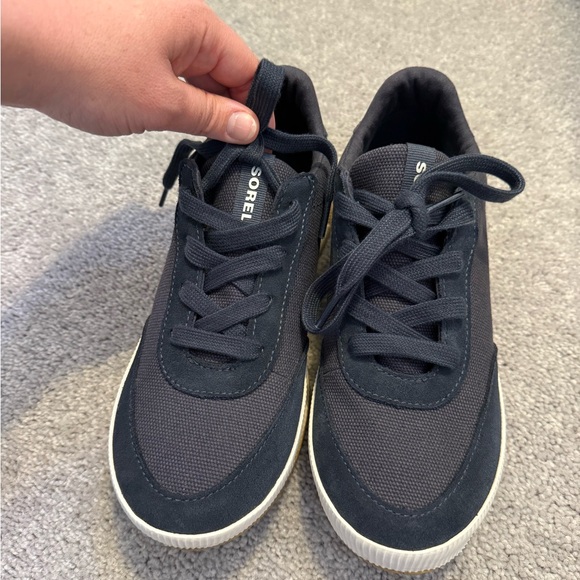 SOREL Out N About III City Sneaker Waterproof Women’s 8.5 in India Ink/Sea Salt - Picture 6 of 13